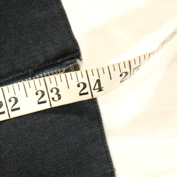 CHICOS Platinum Dark Denim Full Zip Jacket Sz 2 - Picture 11 of 11